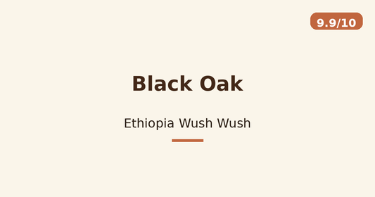 Black Oak — Ethiopia Wush Wush