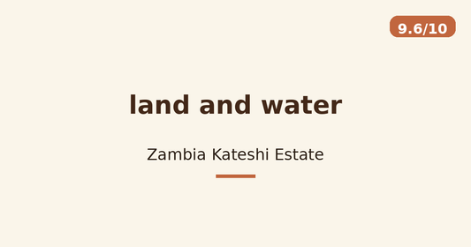 land and water — Zambia Kateshi Estate