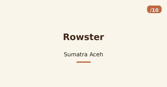 Rowster — Sumatra Aceh