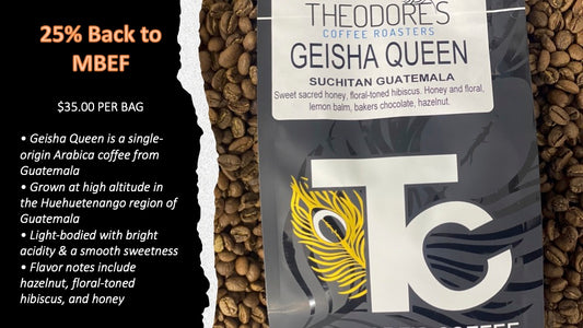 Theodore's Coffee Geisha Queen (12oz)